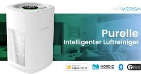 Airversa Smart Luftrenare med H13 HEPA-filter