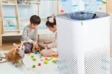 Luftrenare för Hemallergier & Husdjur - Tyst HEPA-filter