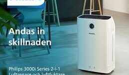 Philips 3000i 2-i-1 Luftrenare & Luftfuktare