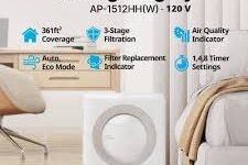 Kraftfull Coway Luftrenare med HEPA-filter och Energibesparing